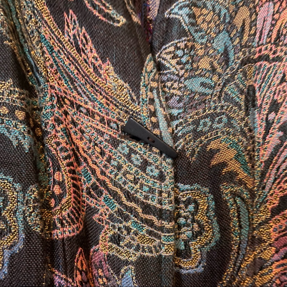 Multi-Colored Patterned Cardigan - image 2